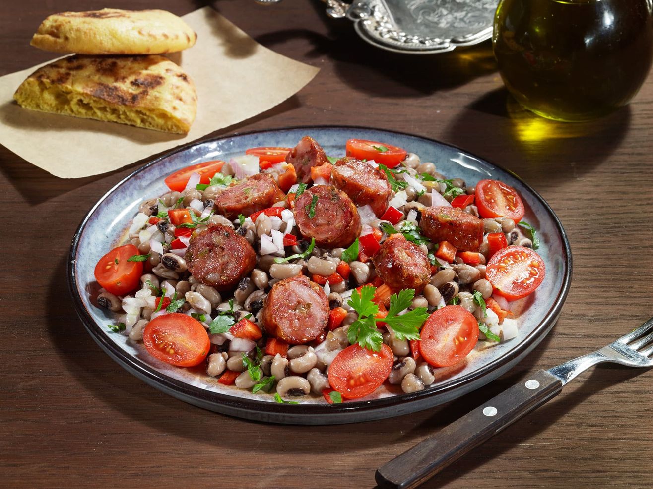 Mani-style salad — ala Pita